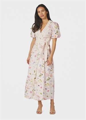 Clarine flower kjole Off white Neo Noir 